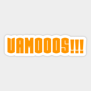 Carlos Sainz - Vamooos!!! (Vamos) Sticker